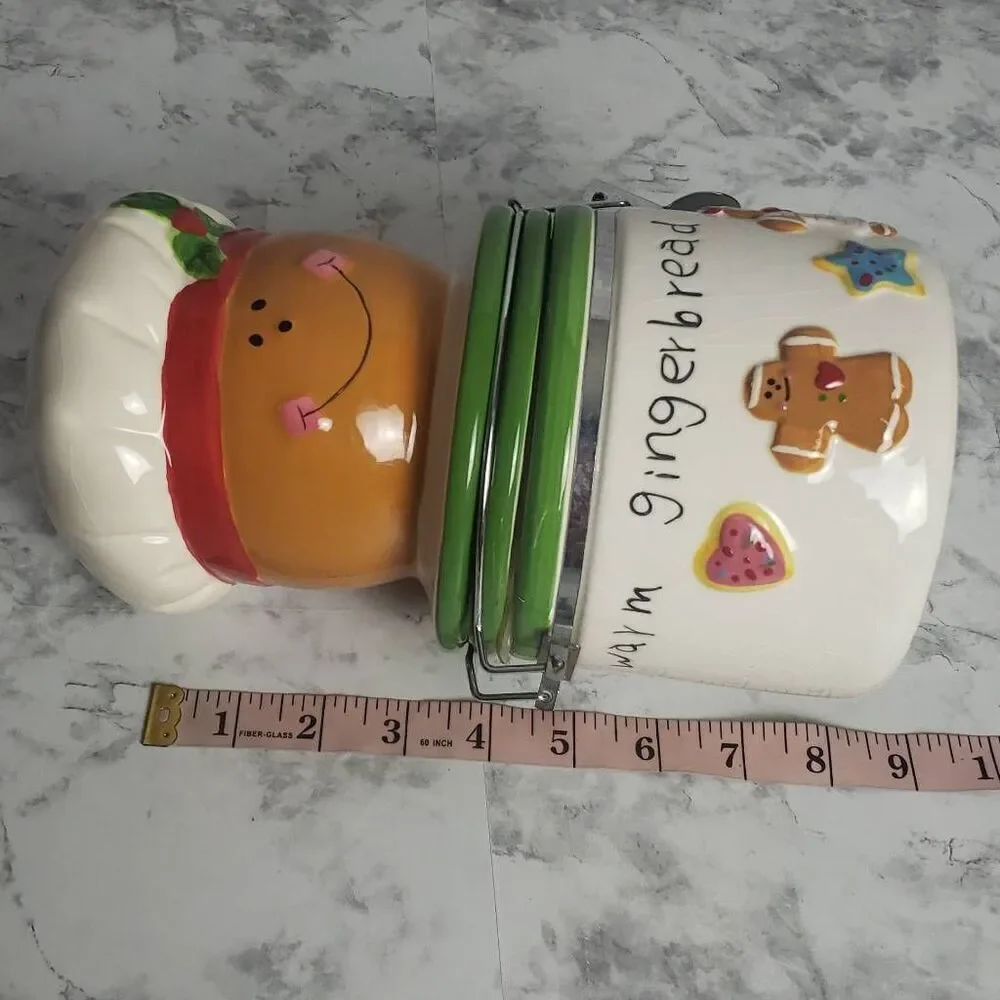 Ceramic Christmas Cookie Jar